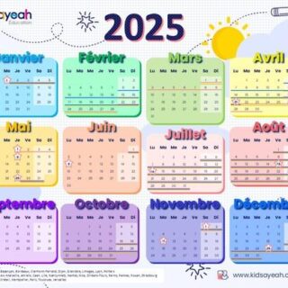 Calendrier grand format