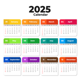 Calendrier 2025